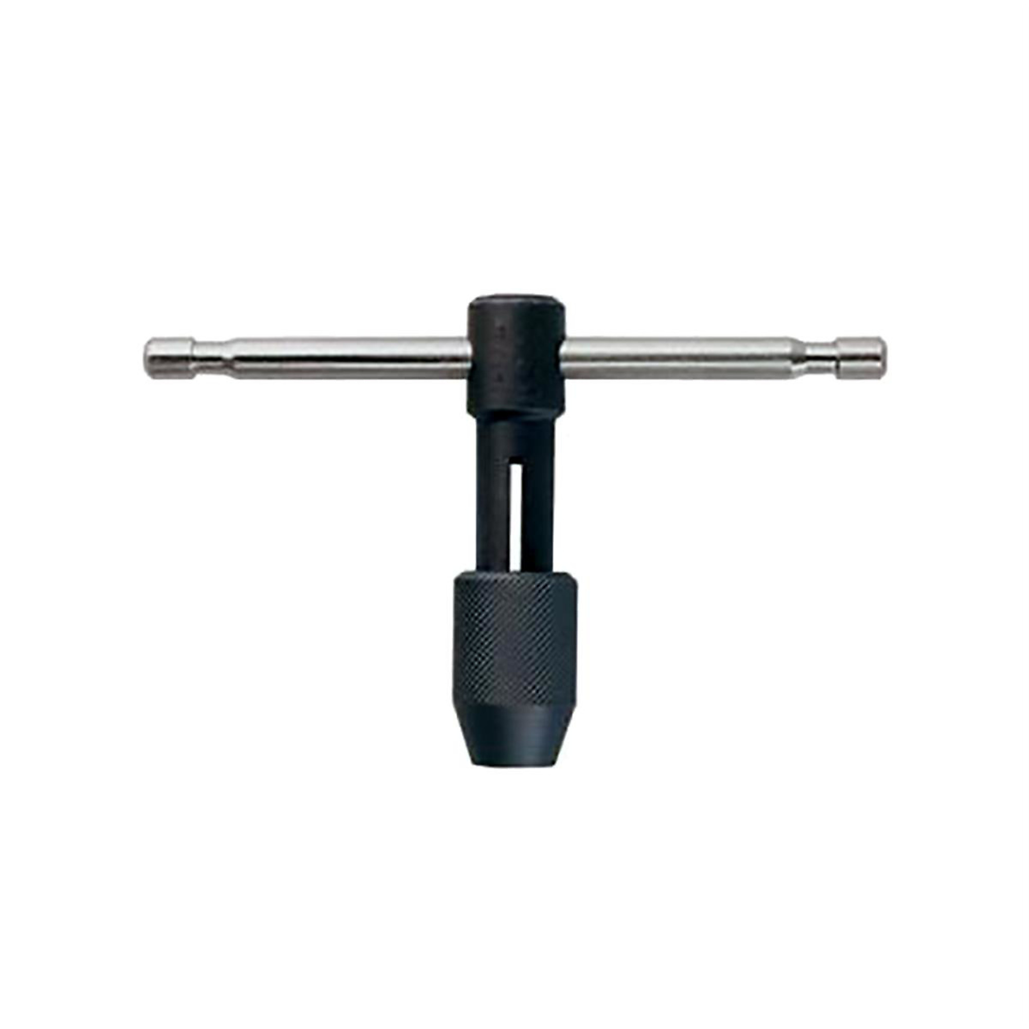 Hanson T-Handle Tap Wrench — 1/4in. to 1/2in. (6mm to 12mm), Adjustable, Model# HAN12002
